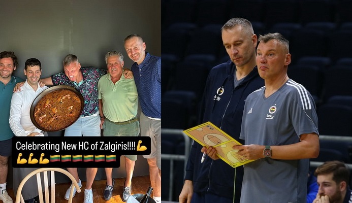 Pamatykite: Šaras sureagavo į „Žalgirio“ sprendimą nauju treneriu paskirti T. Masiulį